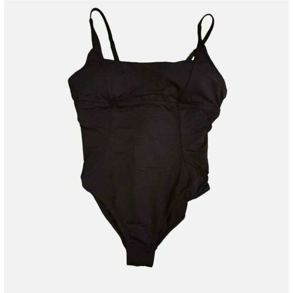 Andie Swim Havana One Piece Swimsuit Bathing Suit Black Size XL - Picture 3 of 7
